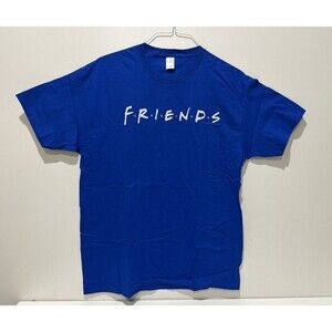 Friends men size large blue T-Shirt  Television Series classic logo